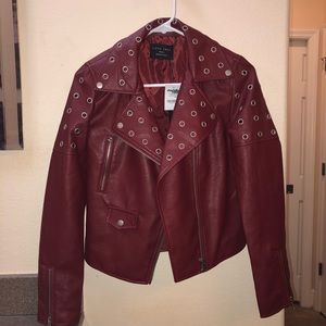 Charlotte Russe faux leather jacket